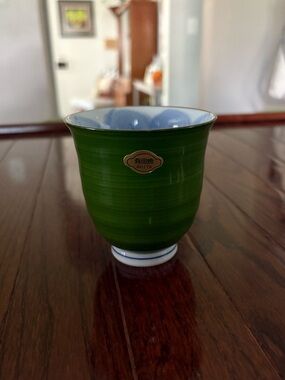 Arita Yaki Porcelain Japanese Green Tea Cup Yunomi Owl L